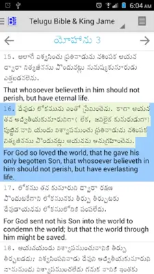 Telugu Bible Plus android App screenshot 13